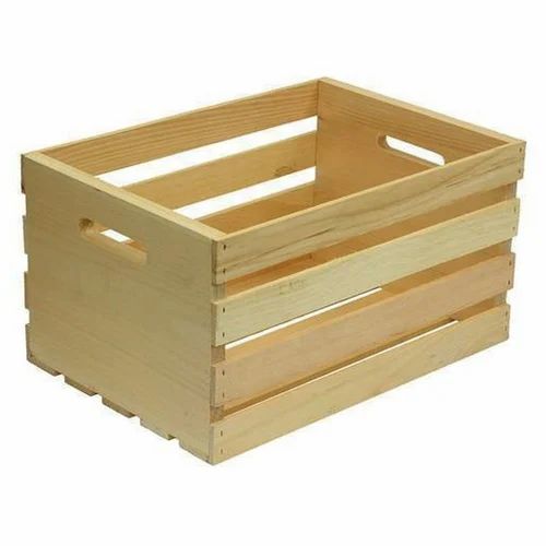 Rectangular Wooden Pallet Box